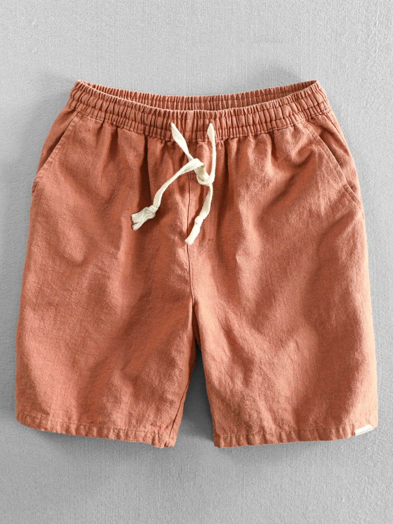 Cody® | Linen Cotton Blend Drawstring Shorts