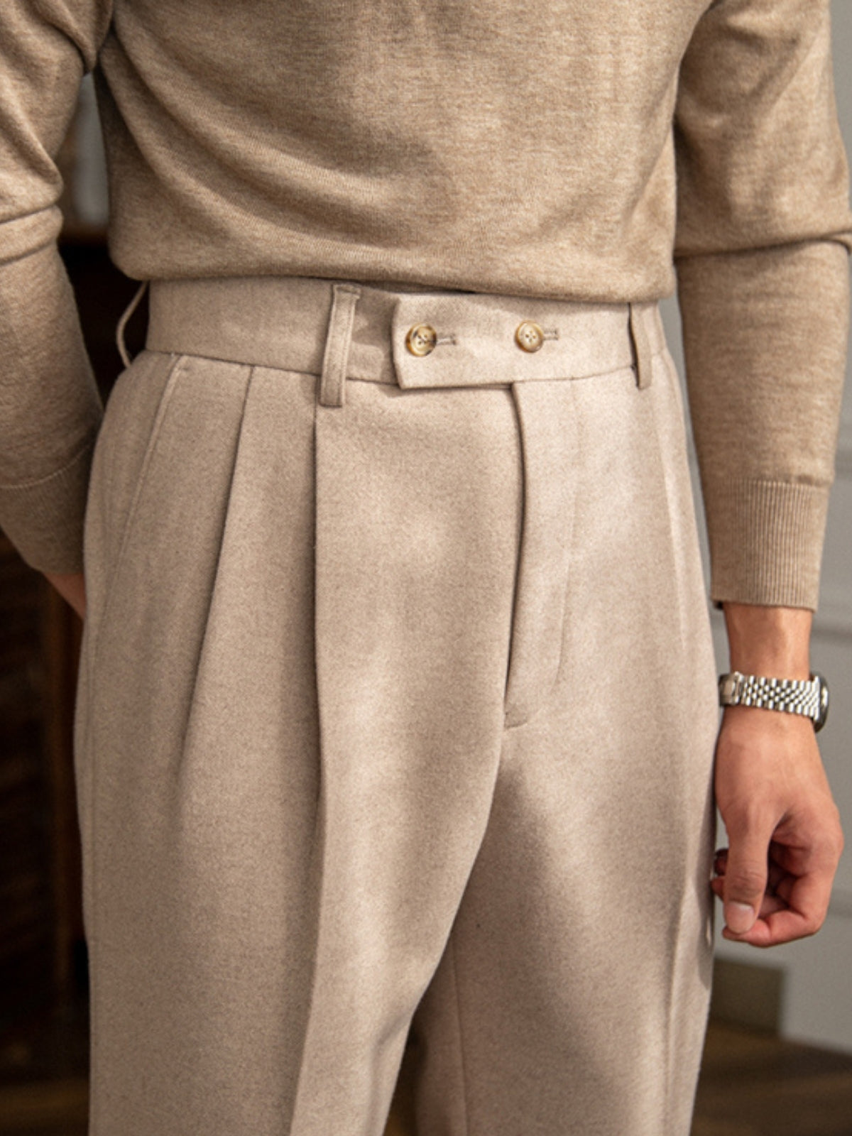 Bezborodko® | MV Classic High-Waist British Trousers