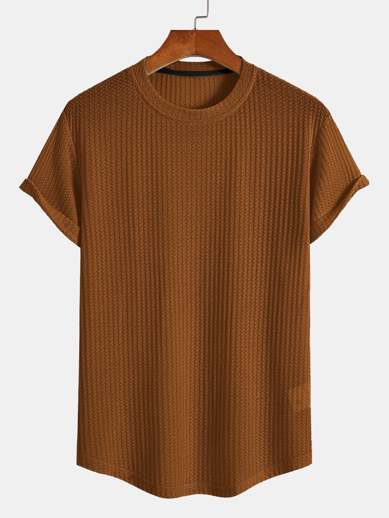 Oscar® | Waffle Arc Hem T-Shirt