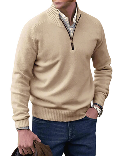 Moses | Casual Zip Sweater