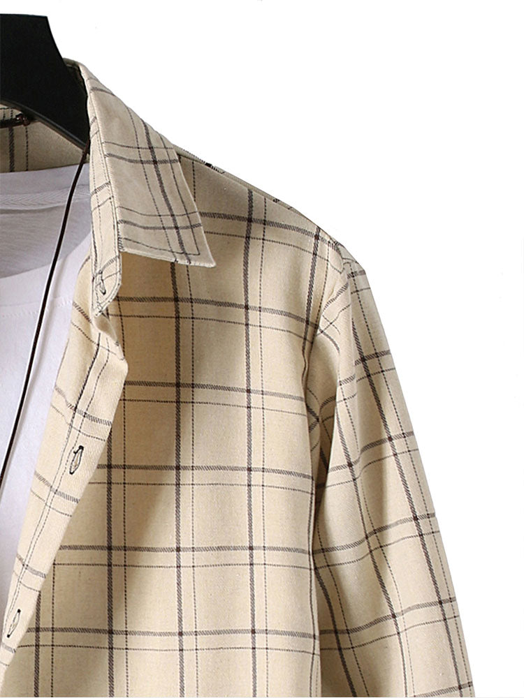 Allah® | Plaid Button Up Shirt