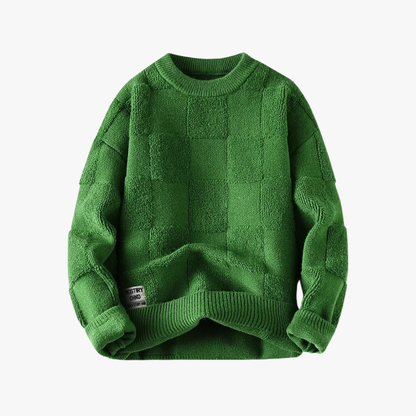 Melquíades® | Checkered Sweater