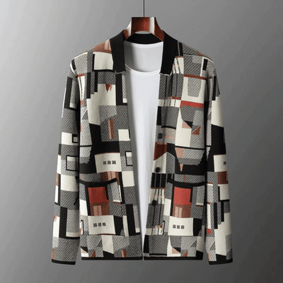 Tobías | Vincent Premium Knit Patchwork Cardigan