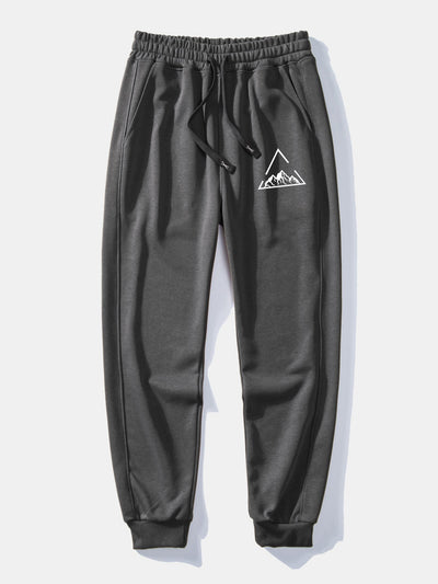 Lionel® | Triangle Mountain Print Relax Fit Hoodie & Jogging Pants