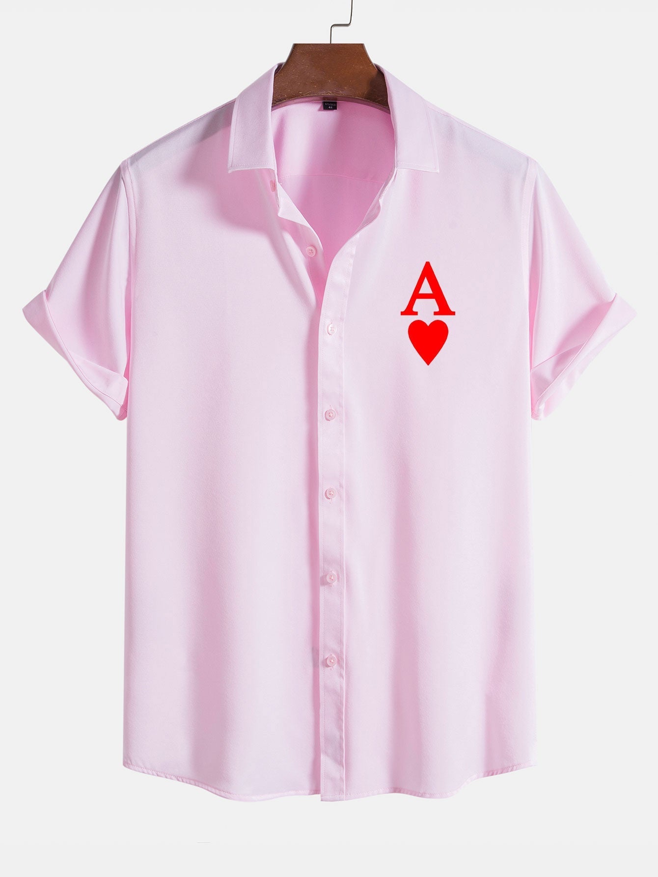 Arcani® | Poker Hearts Graphic Print Shirts
