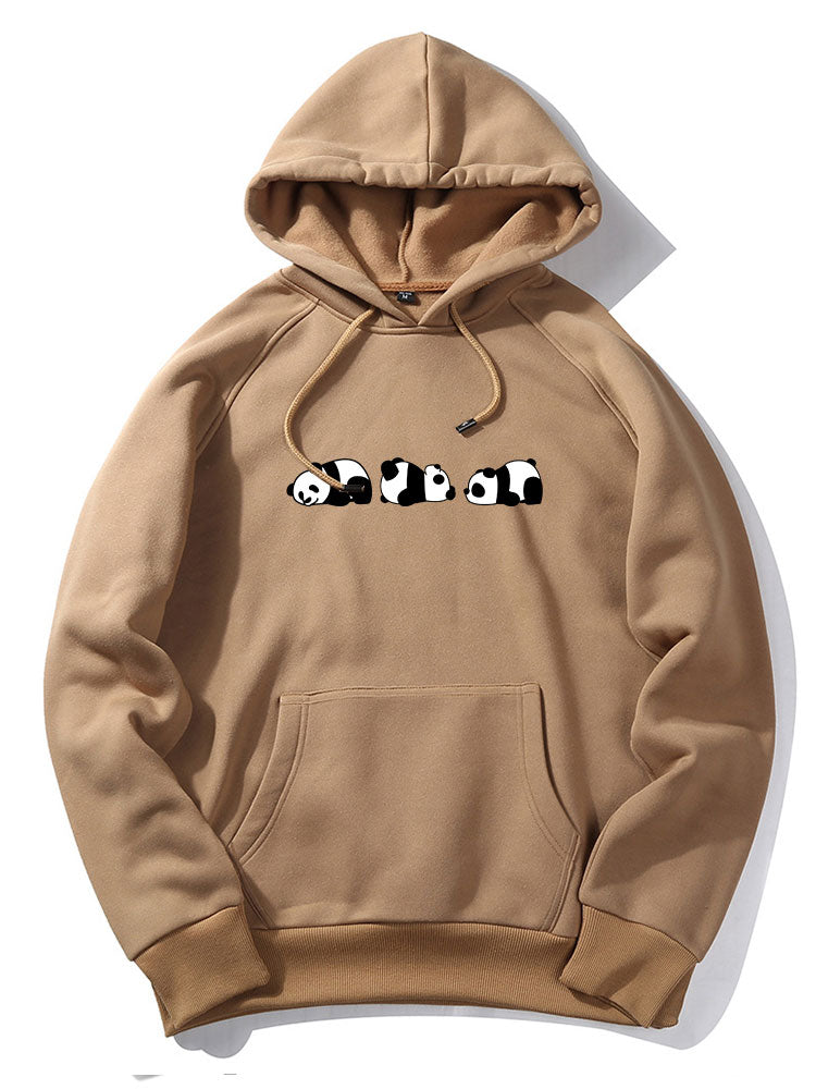 Ismael | Rolling Panda Print Hoodie