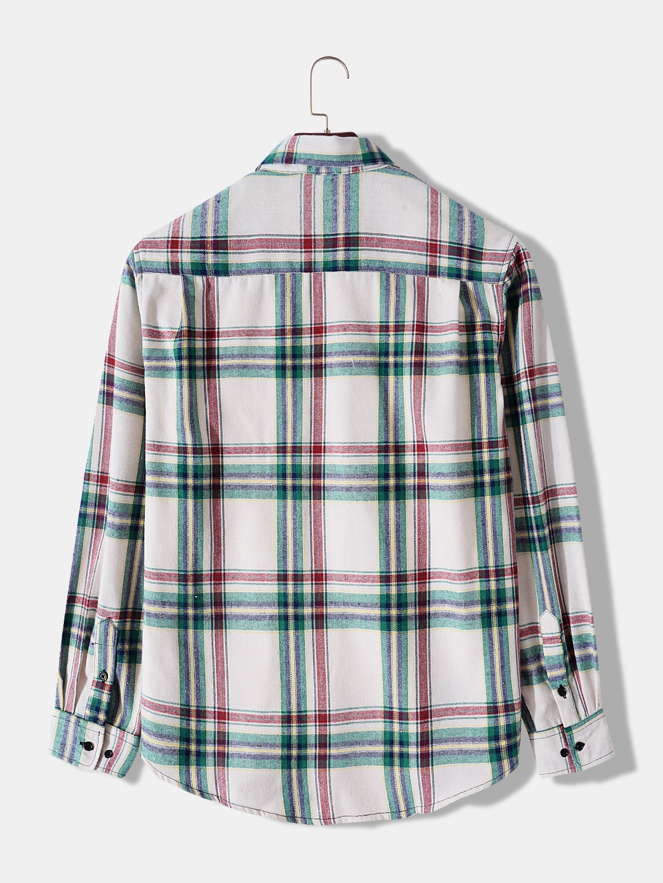 Arik® | Men Plaid Button Through Shirt With Pockets
