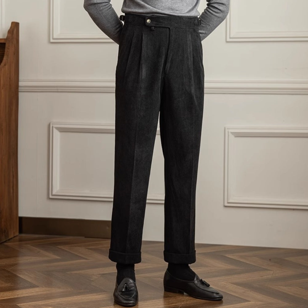 Bezemer® | MV Corduroy Drape Casual Trousers