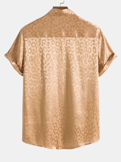 Aslak® | Satin Leopard Shirt