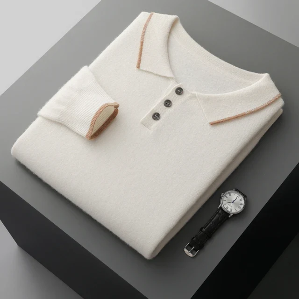 Donald | Saint-Tropez Cashmere Polo