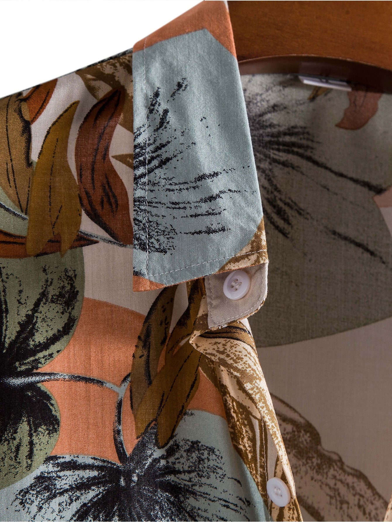 Kellan® | Tropical Print Shirt & Textured Cotton 5" Shorts