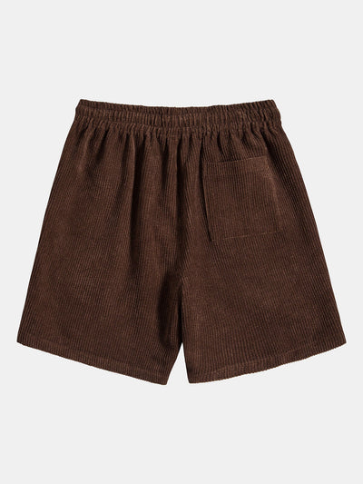 Agostino® | Create Adam Print Heavy Weight Oversize T-Shirt & Corduroy Shorts