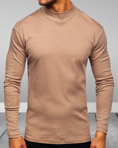 Juniper® | Men'S Solid Color Turtleneck Sweater