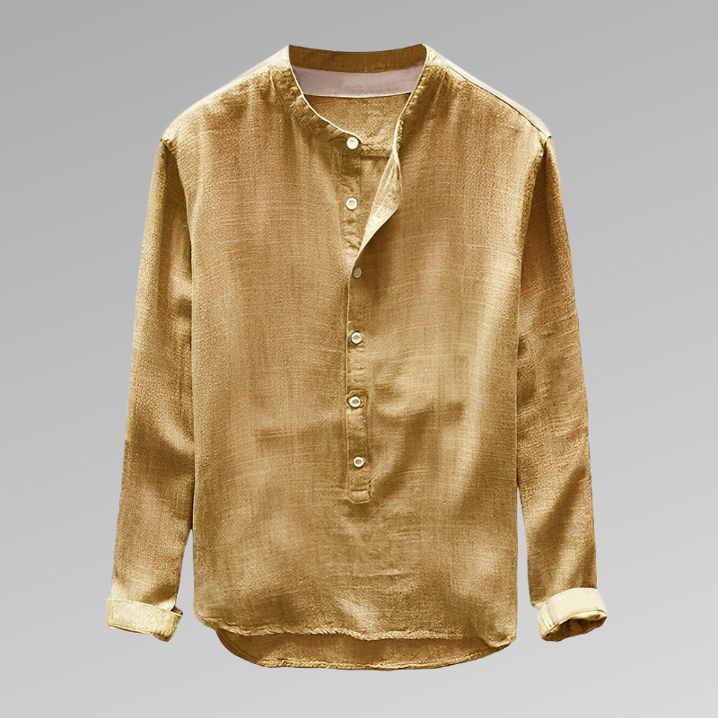 Jasper® | Stylish Shirt Without Wars With An O-Neck From Sustainable Production