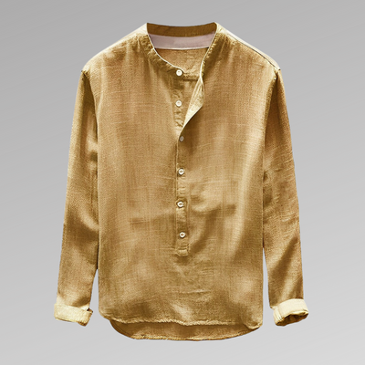 Jasper® | Stylish Shirt Without Wars With An O-Neck From Sustainable Production