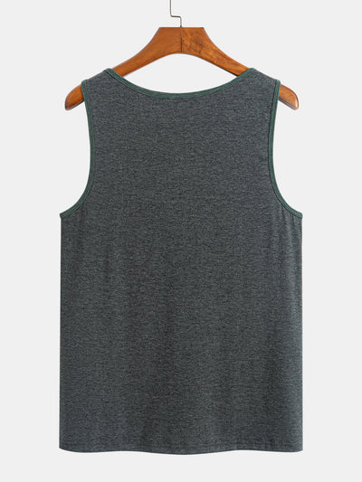Harold® | Tank Top With Wave Pattern Pocket