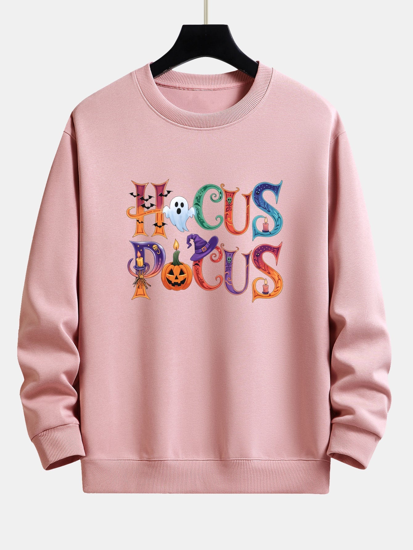 Bautista® | Halloween Hocus Pocus Print Relax Fit Sweatshirt