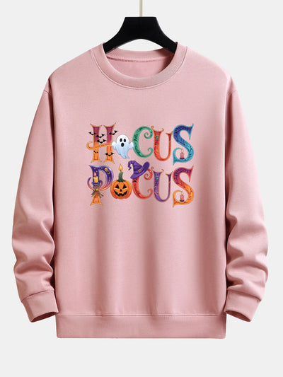 Bautista® | Halloween Hocus Pocus Print Relax Fit Sweatshirt