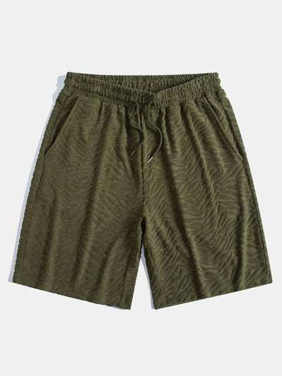 Ignacio® | Animal Texture Terry Shorts