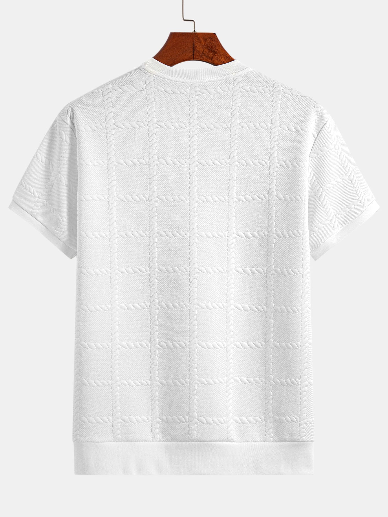 Wilson® | Twisted Squares Jacquard T-Shirt
