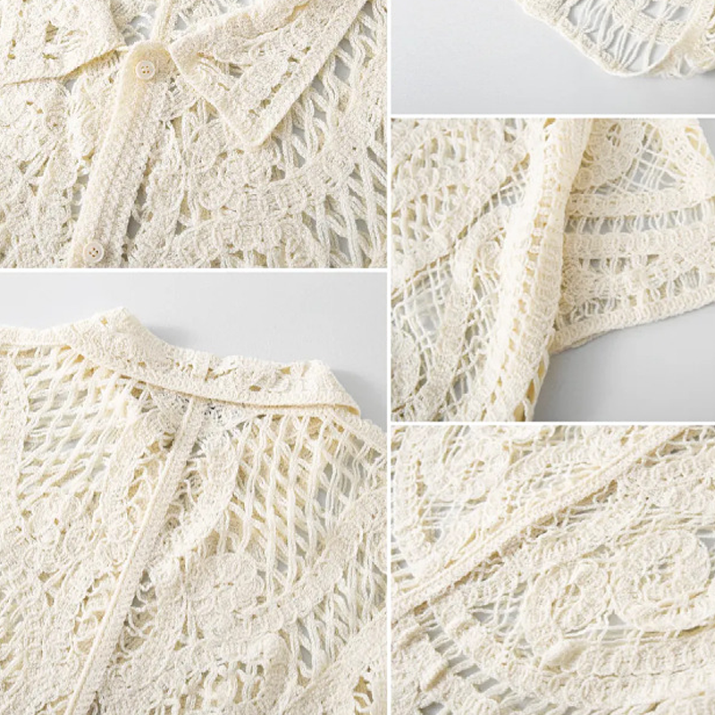 Herbert | Men'S Solid Color Knitted Jacquard Short-Sleeved Shirt