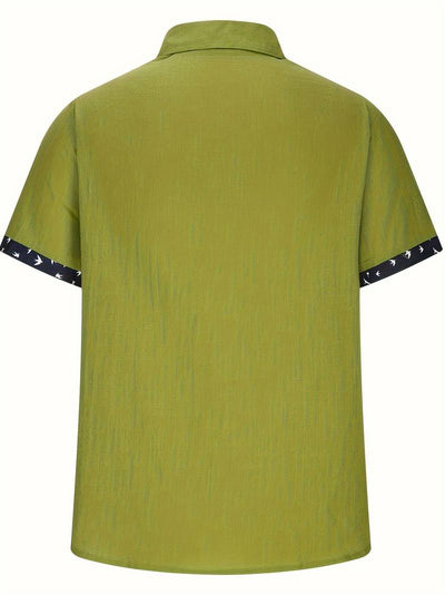 Ludwig® | Stylish, Loose, Matching Color Shirt Made Of Cotton Blend