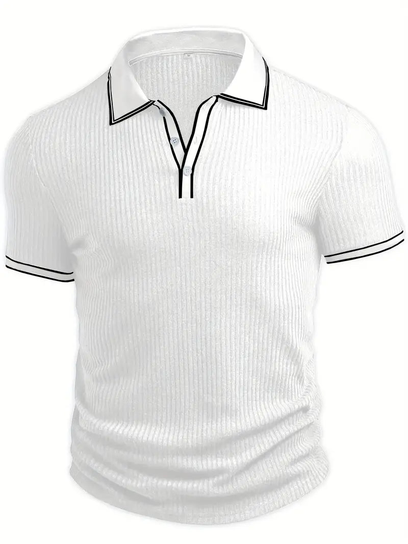 Kasper | Stylish short-sleeved polo shirt
