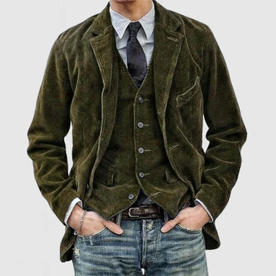 Thiago® | Corduroy Blazer And Waistcoat