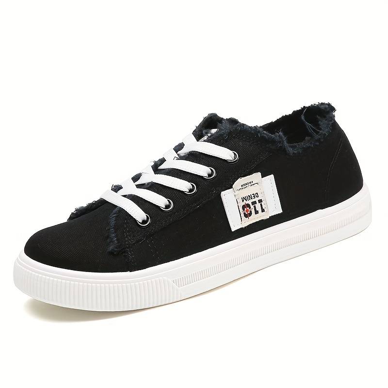 Dexter | Riley Frayed Canvas Sneakers