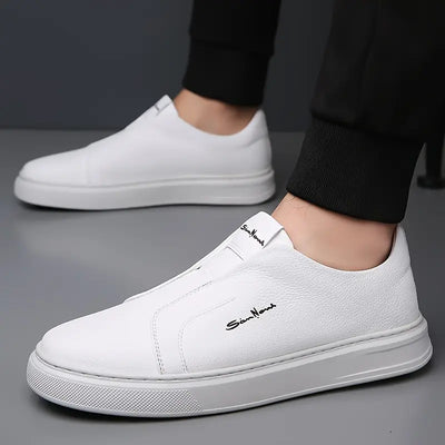 Ethan | Leather Slip-On Shoes