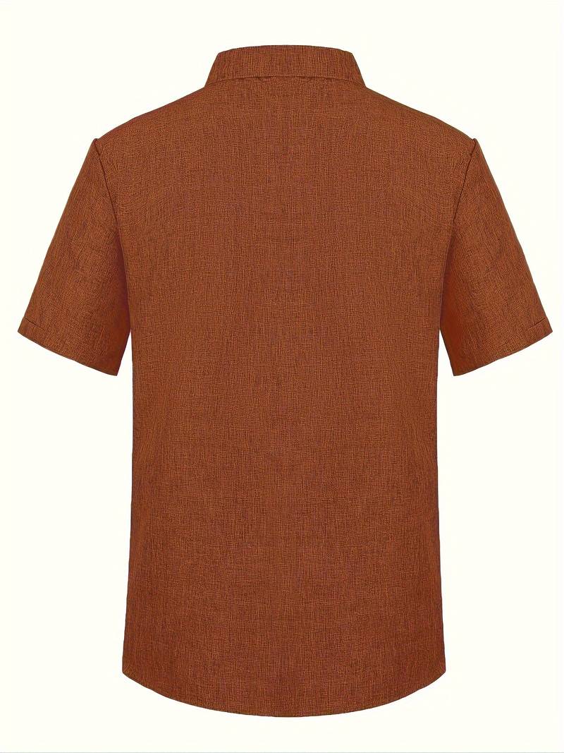 Elliot® | Stylish, Buttoned Short-Sleeved Shirt For Men