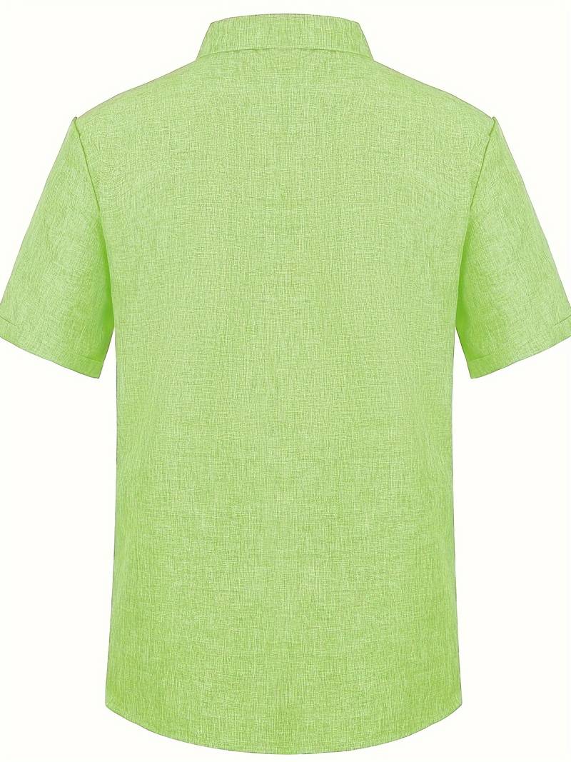 Elliot® | Stylish, Buttoned Short-Sleeved Shirt For Men