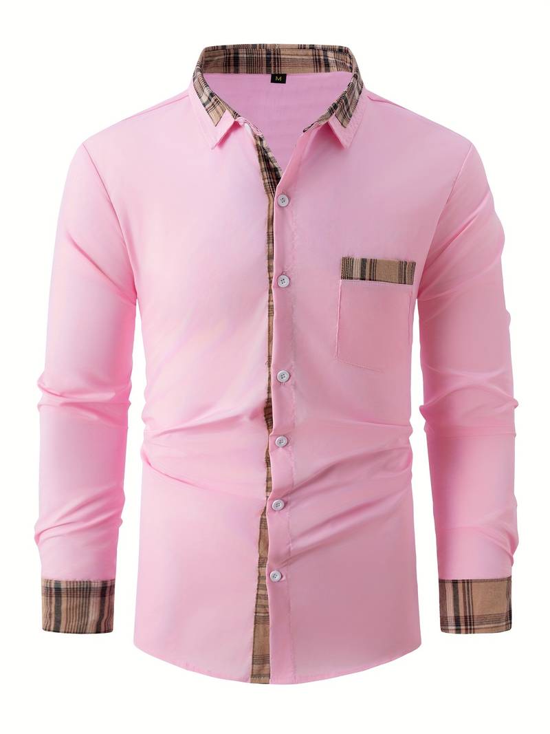 Louann® | Classic Long-Sleeved Shirt In A Checked Design