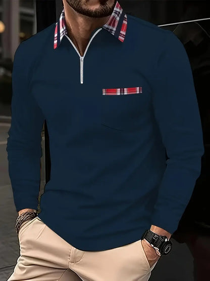Loye® | Casual Long Sleeve Shirt In Vintage Style