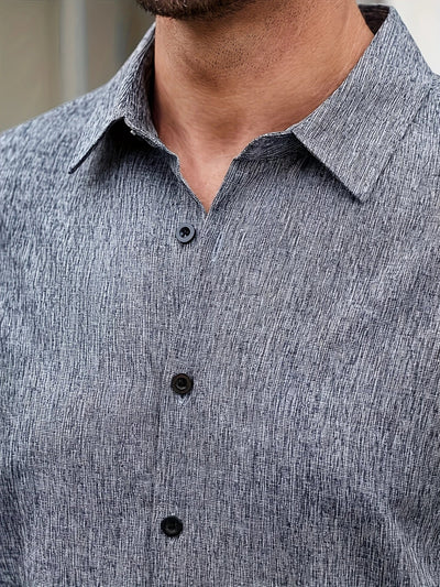 Pax | Lightweight short-sleeved linen blend shirt
