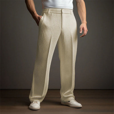 Agustino® | Brooks Waffle-Knit Trousers
