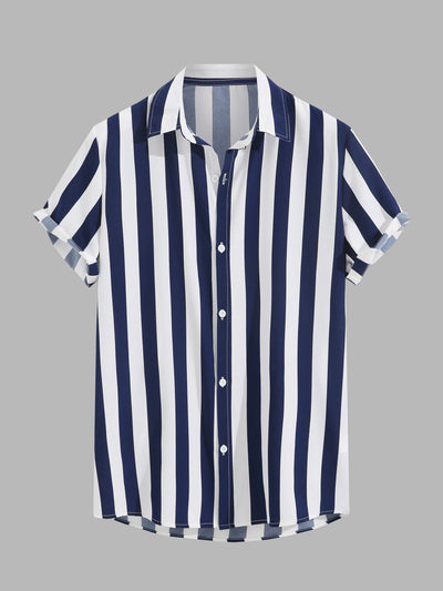 Alben® | Wide Stripes Cotton Shirts