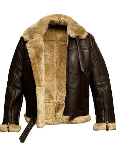Nye | Warm leather jacket