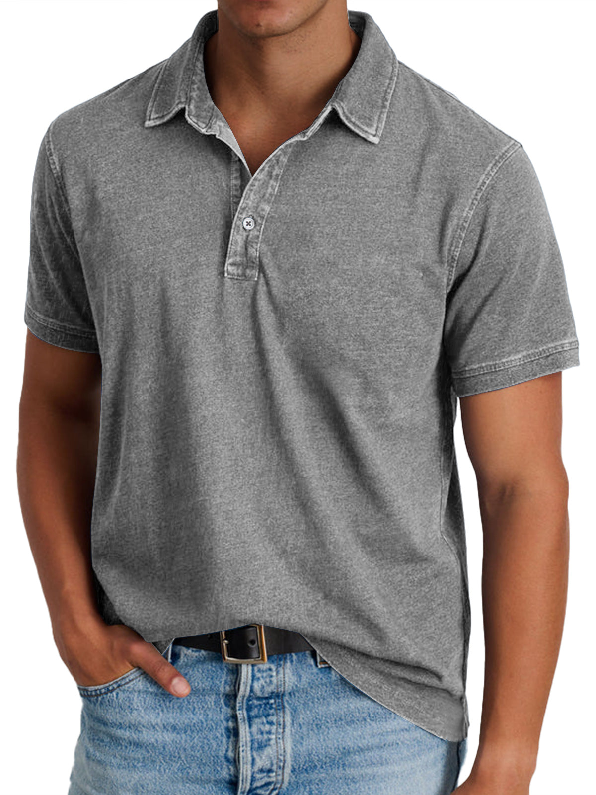 Noel® | Elegant Polo With Classic Collar