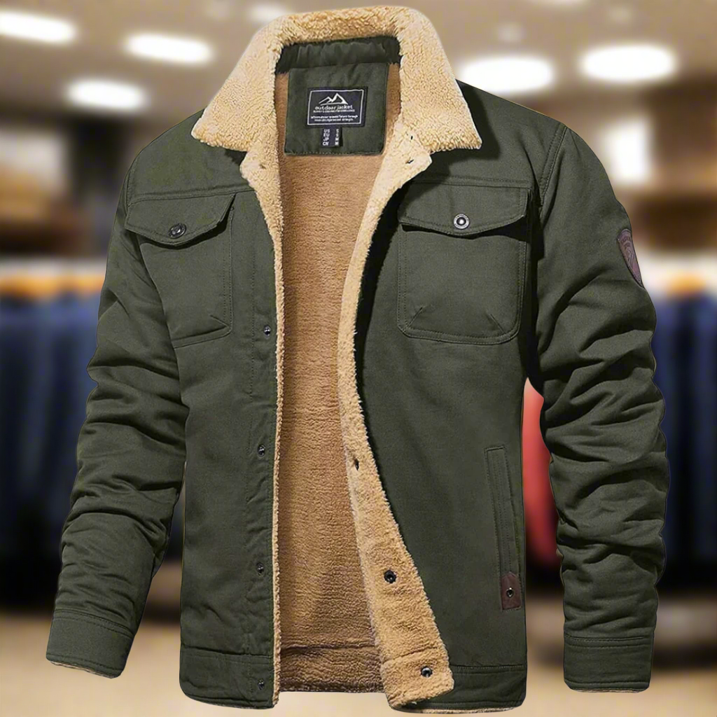 Fortunato® | Warm Fleece Bomber Jacket