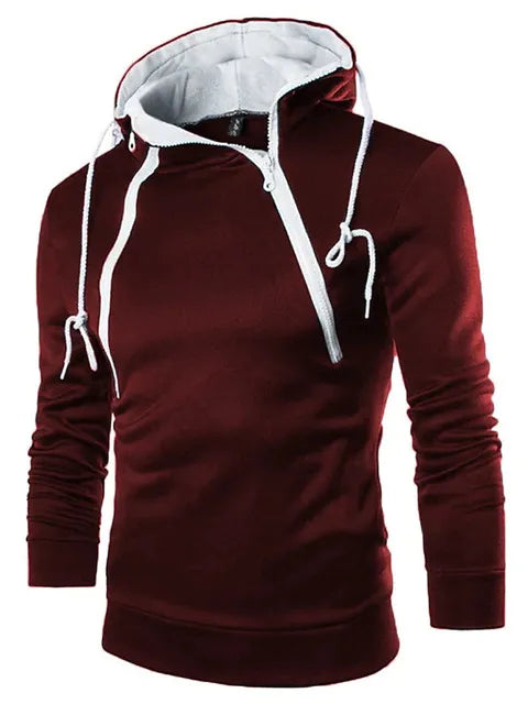Graham® | Modern hoodie with a high collar