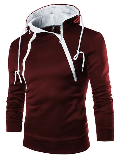 Graham® | Modern hoodie with a high collar