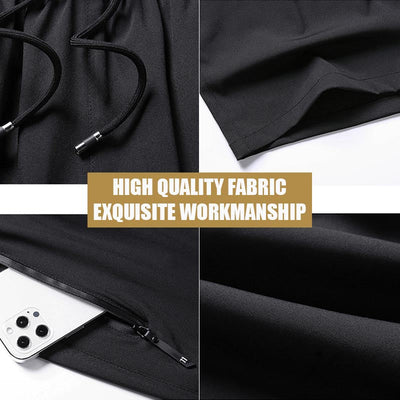 Malik® | Men'S Plus Size Ice Silk Stretch Shorts