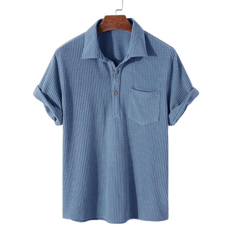 Johnnie® | Men'S Casual Loose Checkered Short-Sleeved T-Shirt