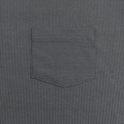 Men's Casal Ribbed Cotn Blend V-neck SliFit Short-sleeved T-shirt