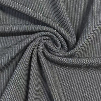 Men's Casal Ribbed Cotn Blend V-neck SliFit Short-sleeved T-shirt