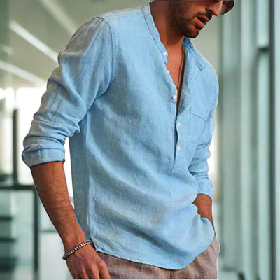 Jocelyn® | Beautiful Linen Shirt With Breast Pocket