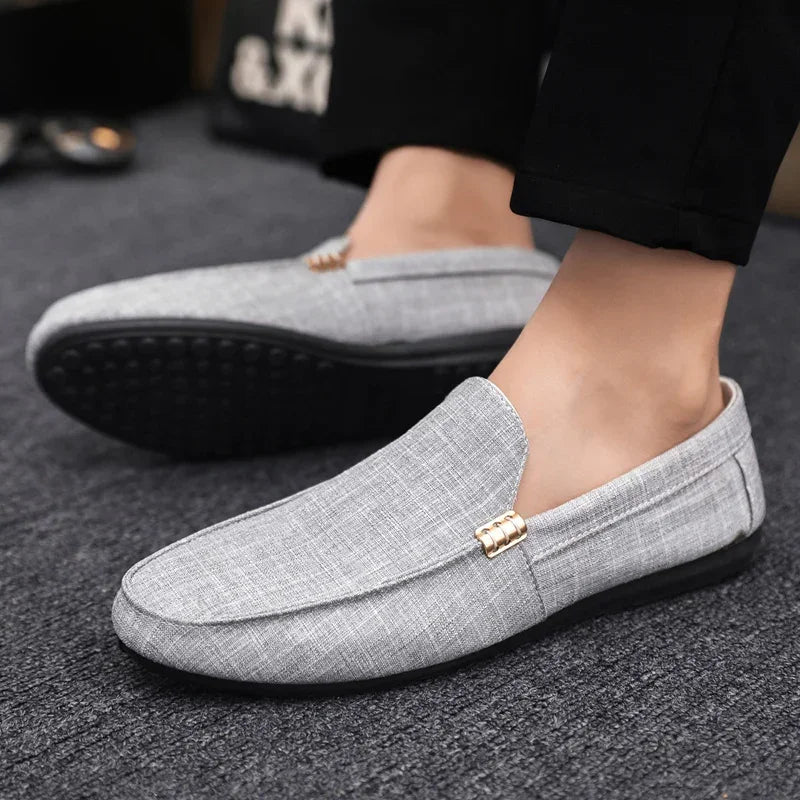 Atiyeh® | Krom Canvas Loafers