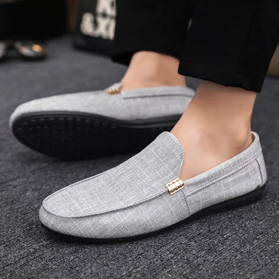 Atiyeh® | Krom Canvas Loafers