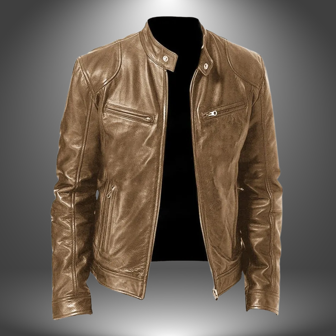 Rowan | Men's Handcrafted Leather Jacket